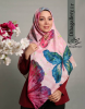 روسری طرح پروانه 